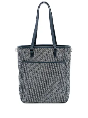 Christian Dior Pre-Owned 2019 ミディアム オブリーク デニム ブック
