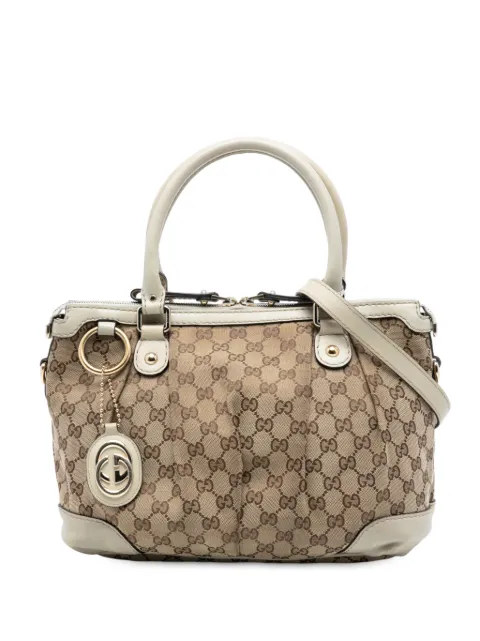Gucci Pre-Owned 2016-2025 GG Canvas Sukey satchel