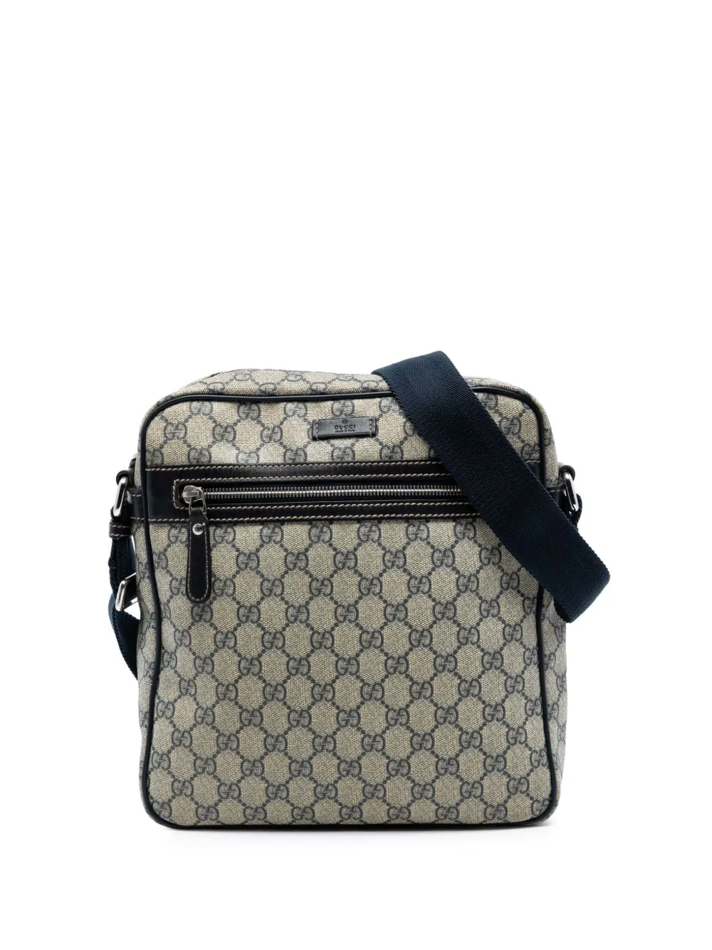 Gucci Pre-Owned 2016-2025 GG Supreme crossbody bag - Marrone