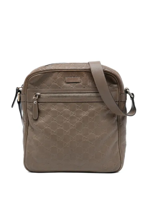 Gucci Pre-Owned 2016-2025 Guccissima crossbody bag