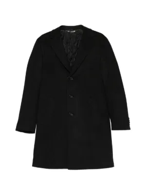 Prada Linea Rossa single-breasted Coat | Black | FARFETCH RO