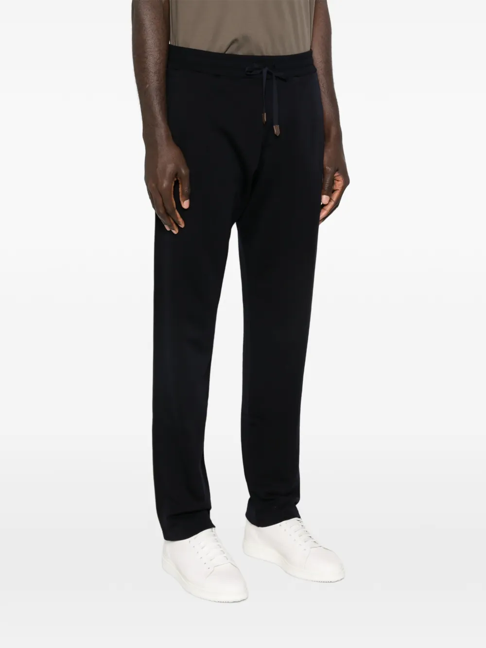  Canali Drawstring Track Pants - Blue 