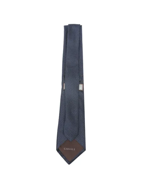 Canali patterned tie