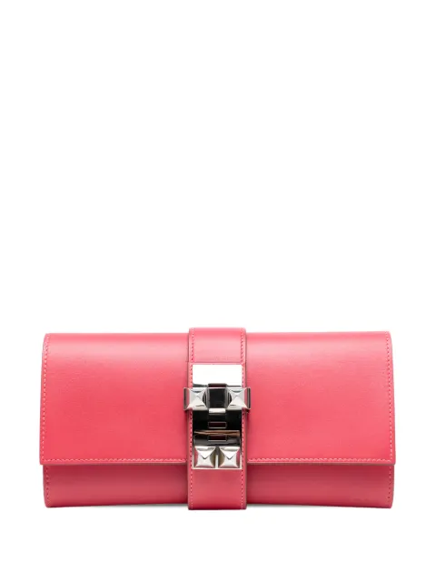 Hermès Pre-Owned Clutch Medor in pelle Tadelakt 23 2014
