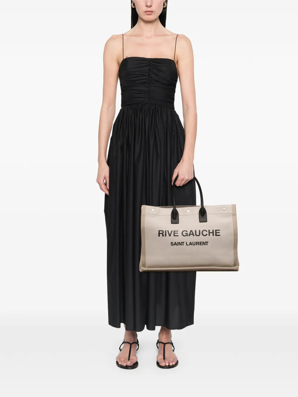 Saint Laurent Pre-Owned 2021 Canvas Rive Gauche tote bag | Pre-Owned | Image 2