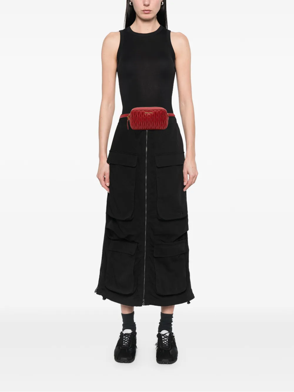 Miu Miu Pre-Owned 2010-2025 Matelasse Leather belt bag | Pre-Owned | Image 2