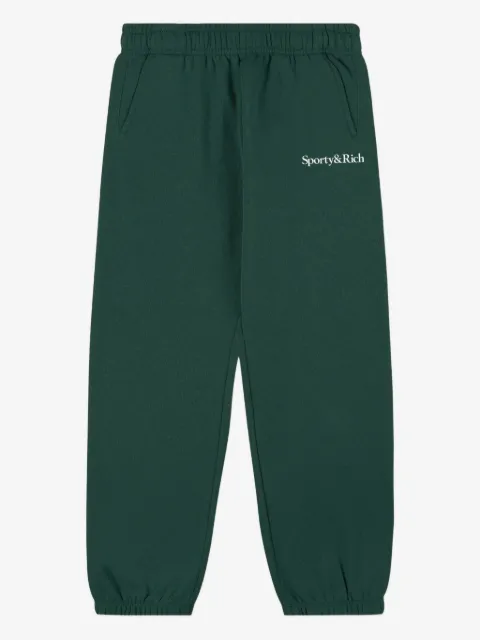 SPORTY & RICH KIDS logo track pants
