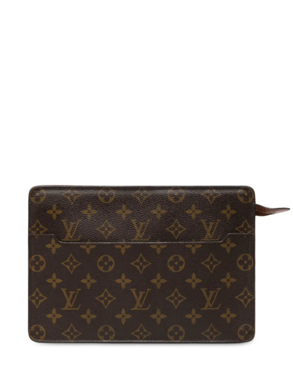 Louis Vuitton Pre-Owned 2001 Monogram Pochette Homme clutch bag | Brown | Image 1