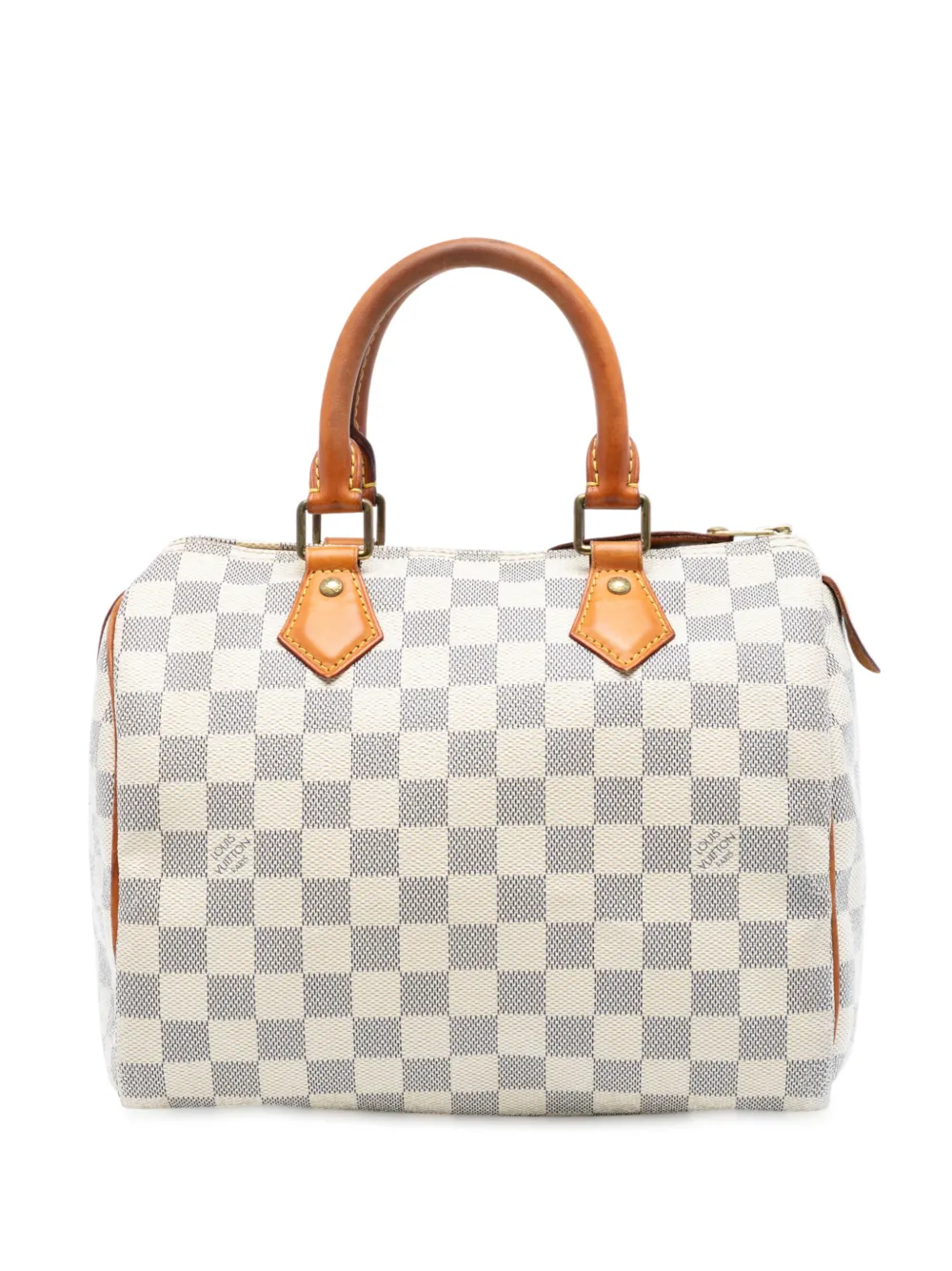 Louis Vuitton Pre-Owned 2015 Damier Azur Speedy 25 boston bag - Bianco