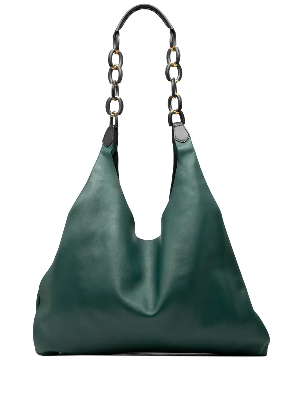 Burberry Pre-Owned 2000-2017 Soft Leather Wrapped Chain Shopper hobo bag - Verde