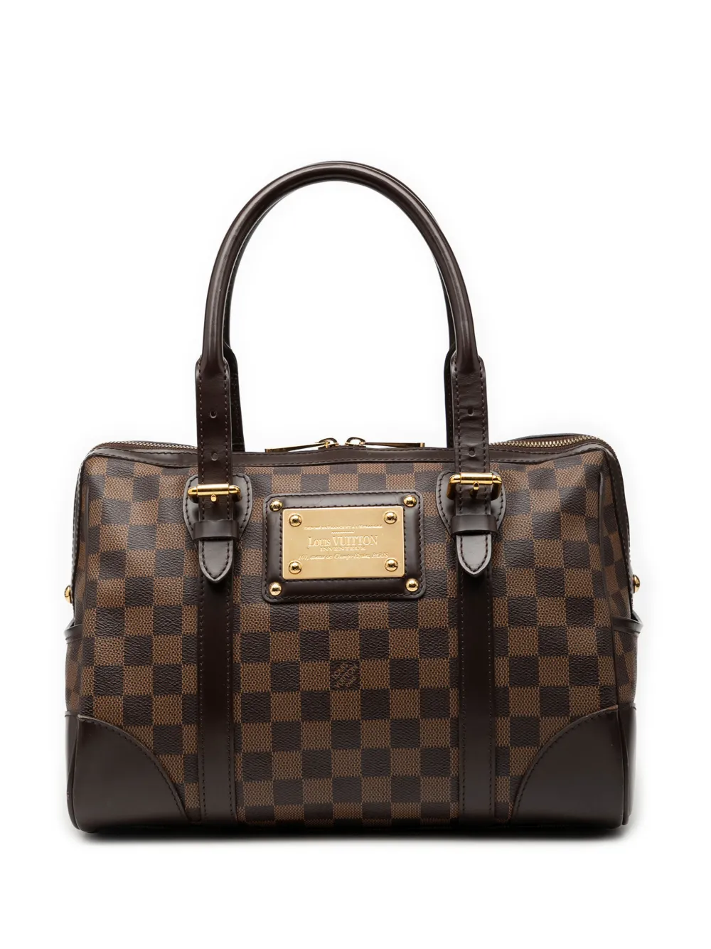 Louis Vuitton Pre-Owned 2010 Damier Ebene Berkeley handbag - Marrone