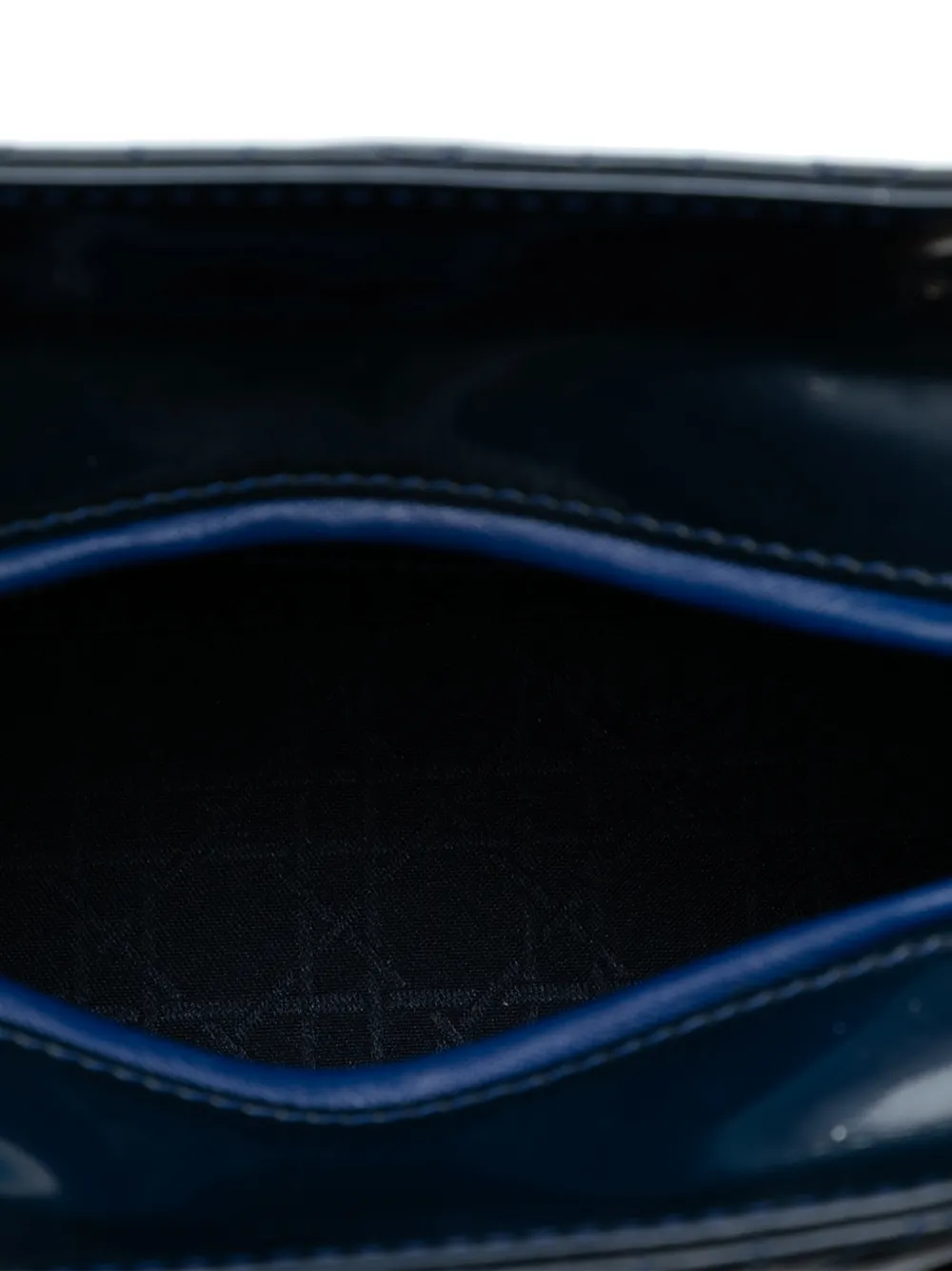 2013 Medium Patent Cannage Lady Dior Satchel