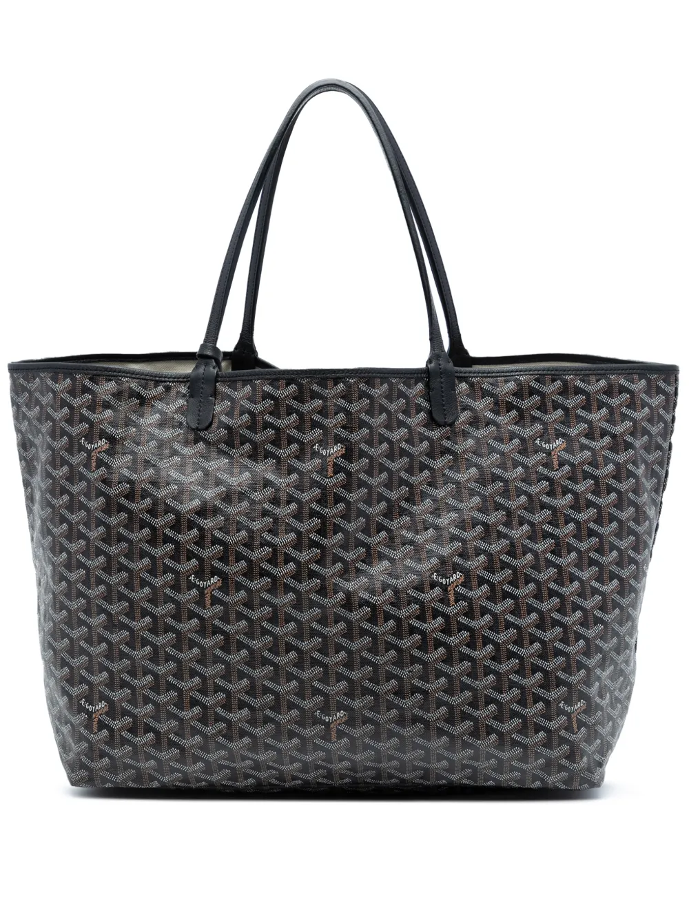 Goyard Pre-Owned 2016 Goyardine Saint Louis GM tote bag - Nero