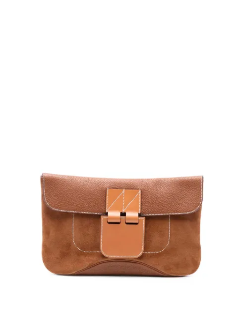 Hermès Pre-Owned 2016 Doblis and Swift Clemence Virevolte 35 clutch bag