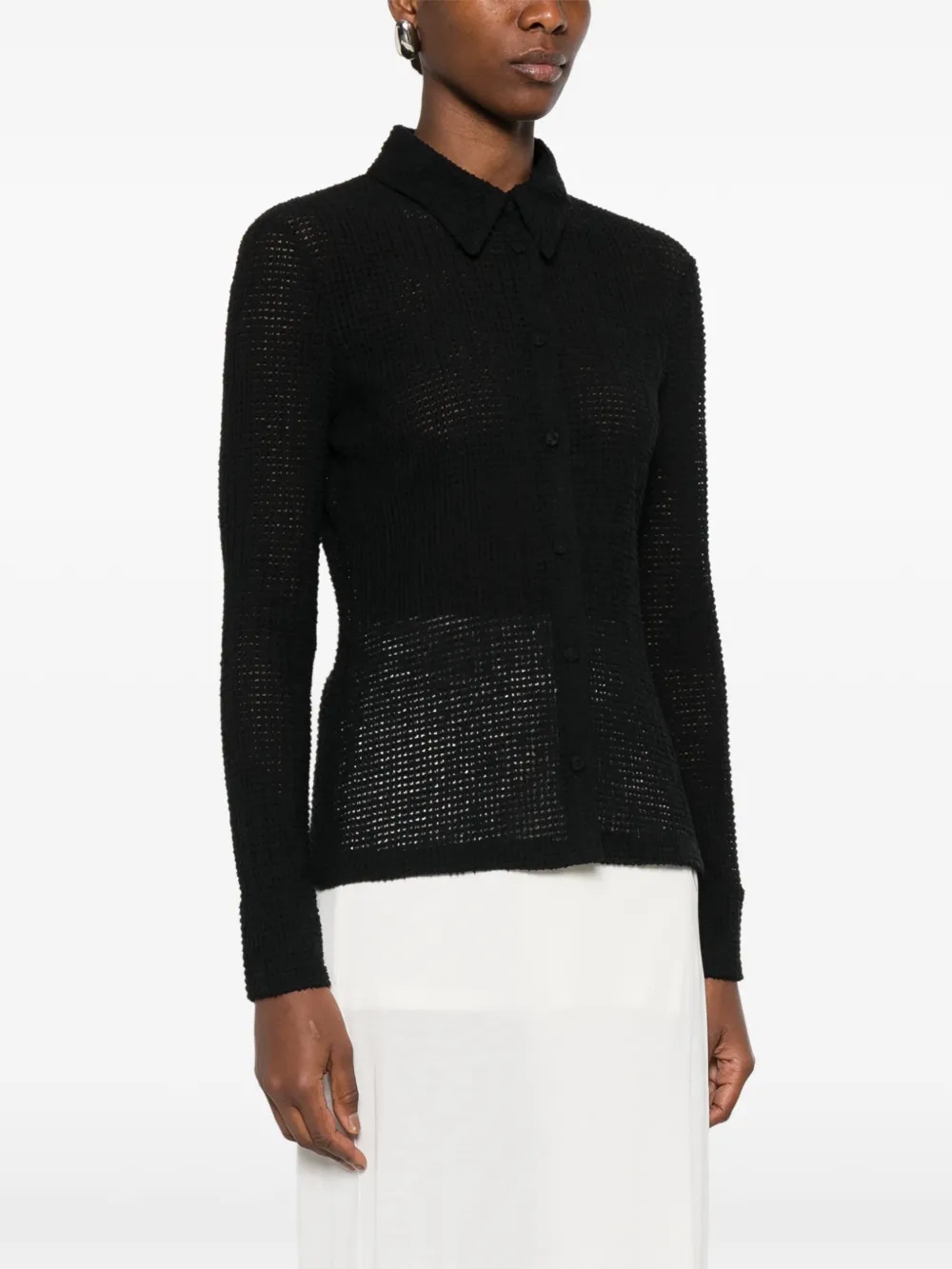 Jil Sander Overhemd Zwart
