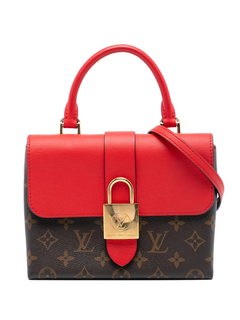 Louis Vuitton Pre-Owned 2019-2025 Monogram Locky BB satchel - Marrone