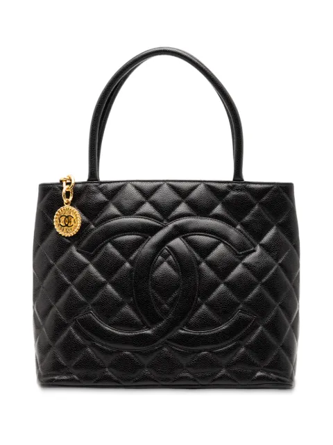 CHANEL Pre-Owned 1997-1999 Caviar Medallion tote bag