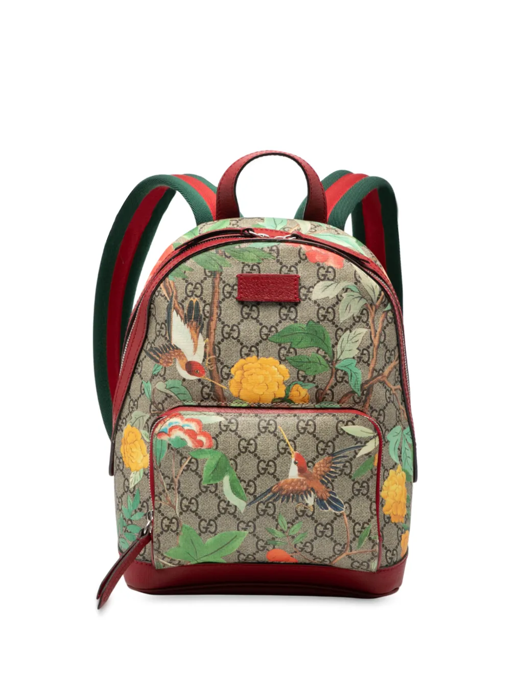 Gucci Pre-Owned 2016-2025 Small GG Supreme Tian backpack - Marrone