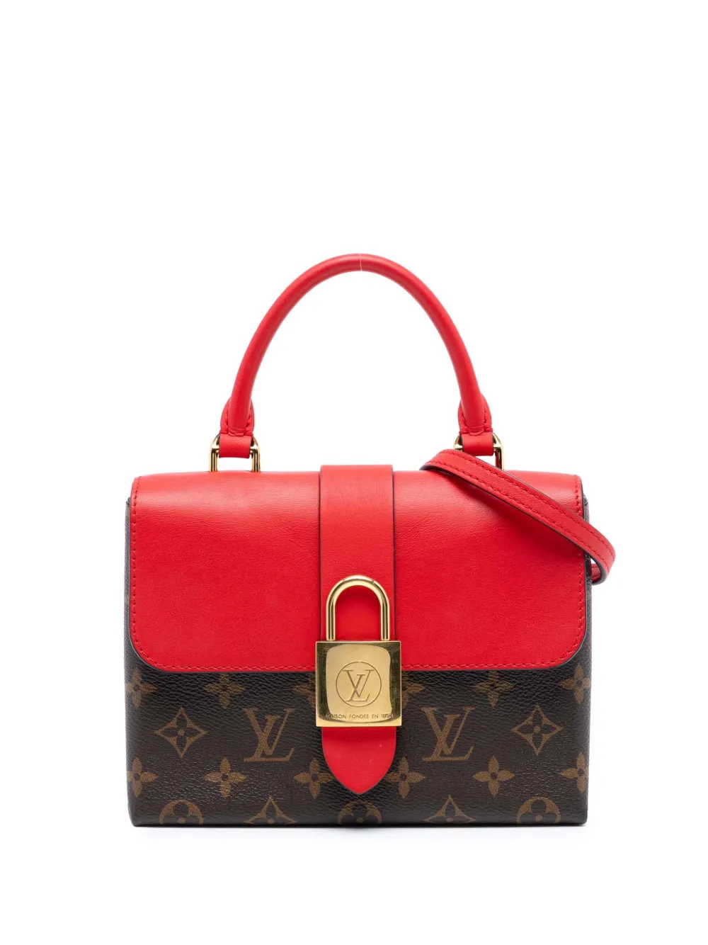 Louis Vuitton Pre-Owned 2019 Monogram Locky BB satchel - Marrone