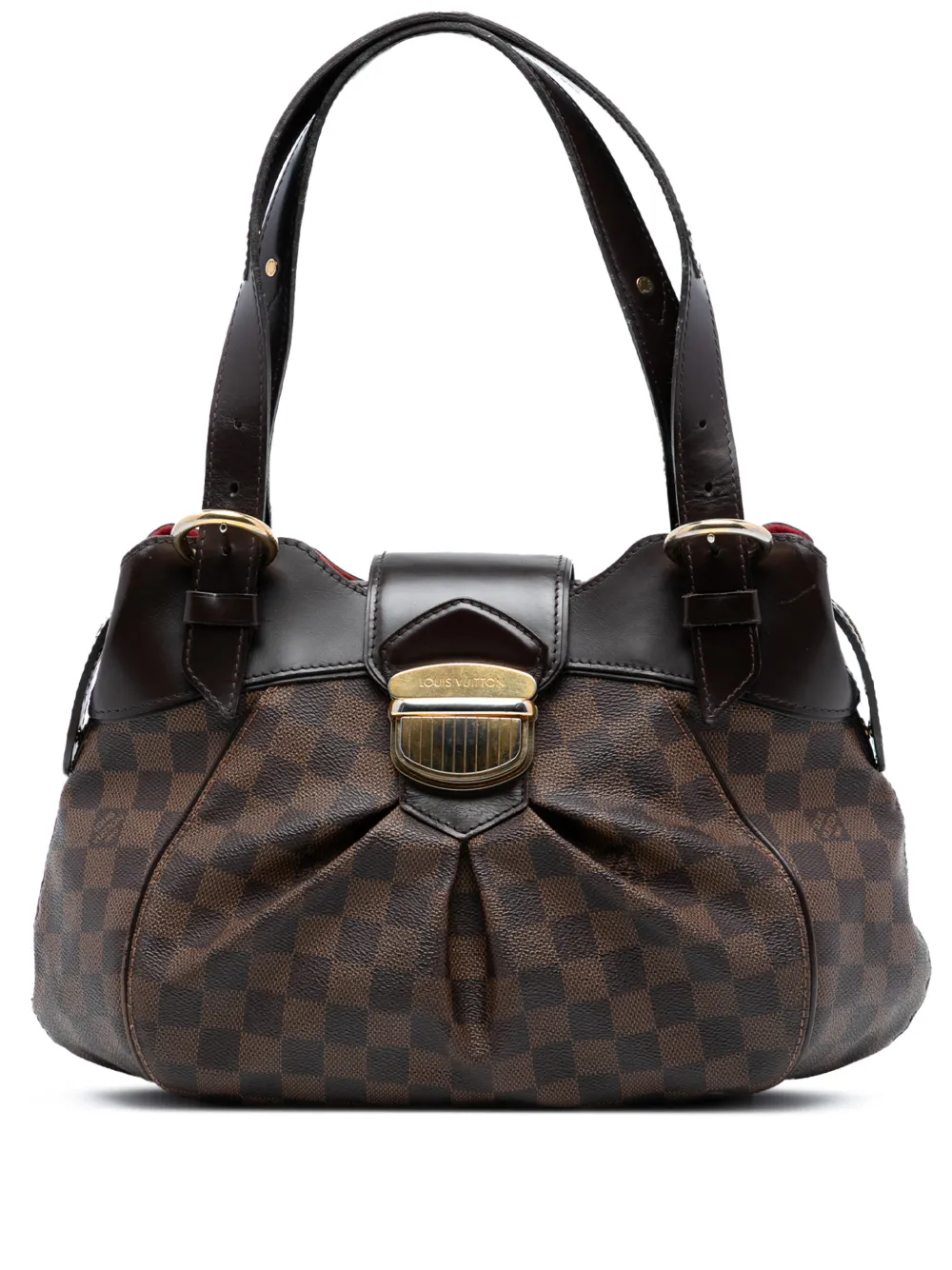 Louis Vuitton Pre-Owned 2009 Damier Ebene Sistina PM shoulder bag - Marrone