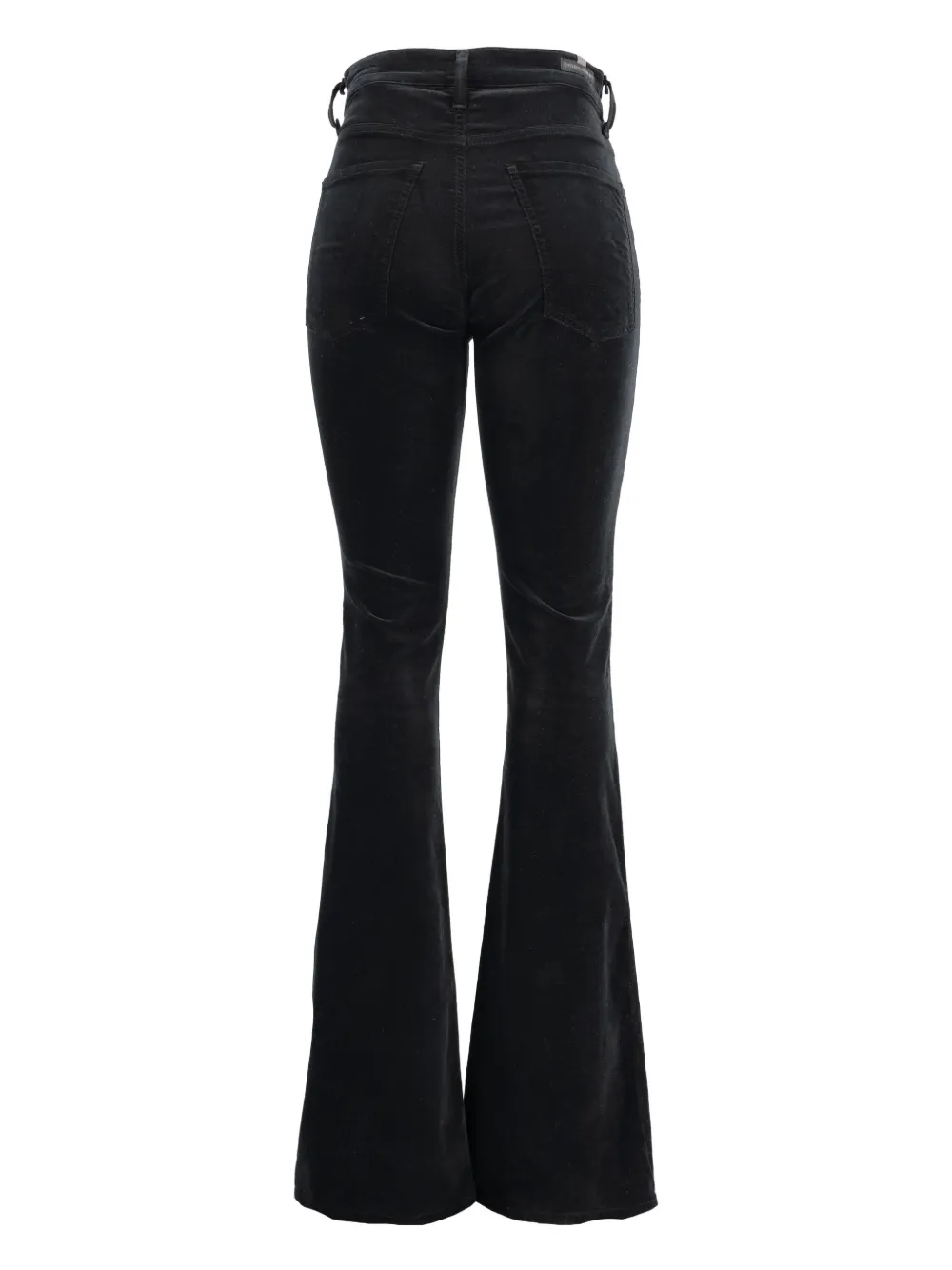 Citizens of Humanity flared velvet trousers - Zwart