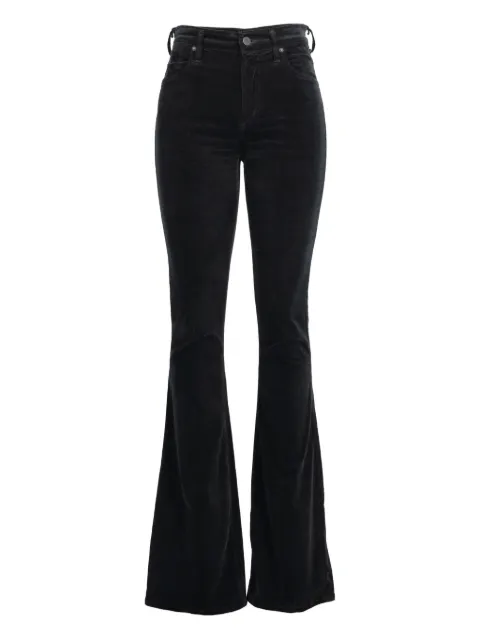 Citizens of Humanity flared velvet trousers