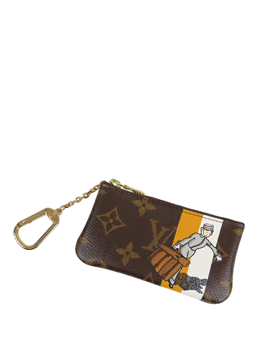 Louis Vuitton Pre-Owned 2006 Monogram Groom Pochette Cles coin pouch - Marrone