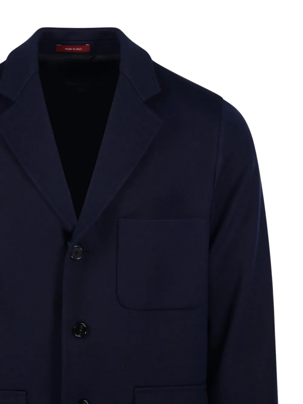 Gucci Jack met opgestikte zak Blauw