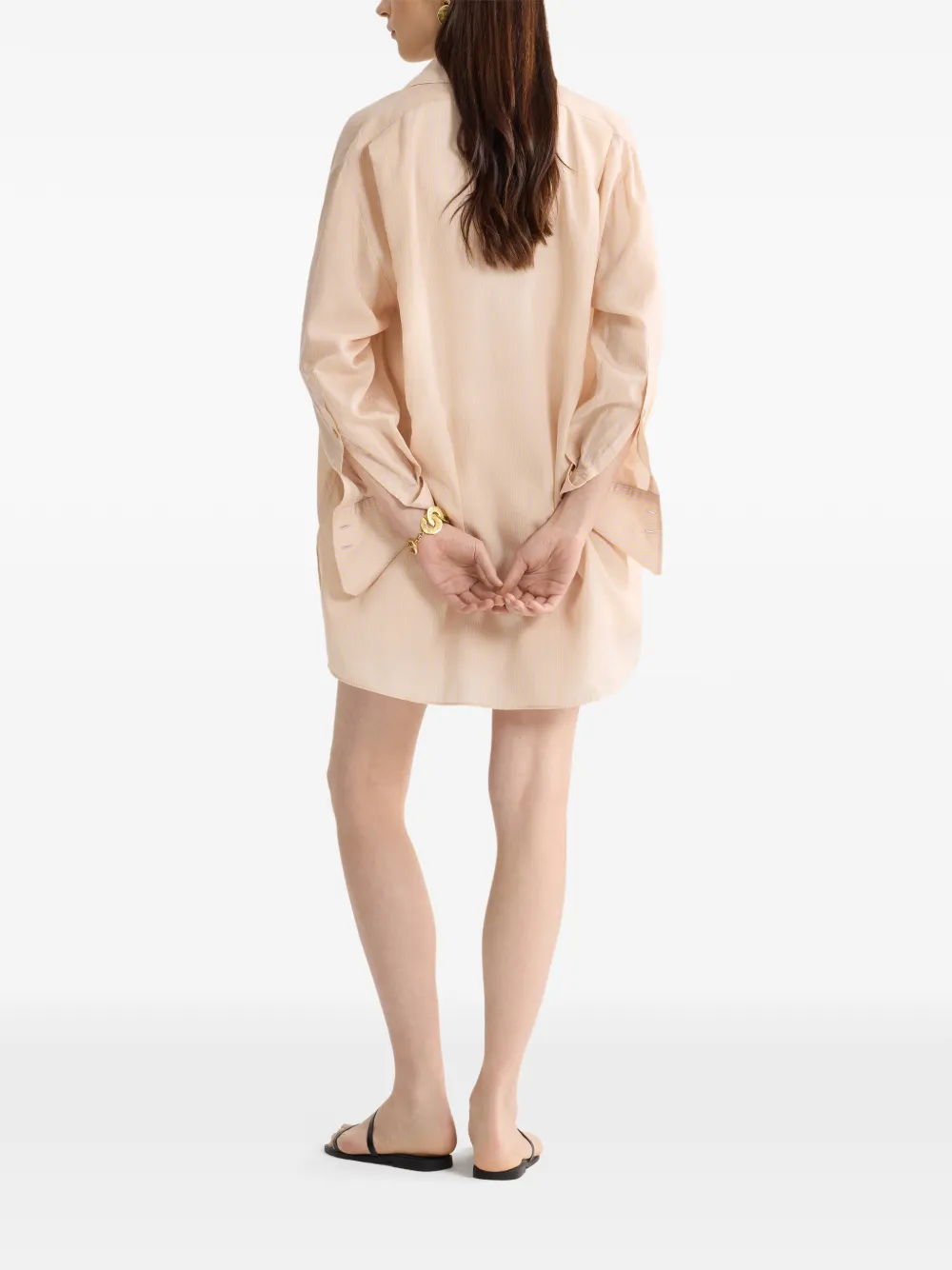  Patou Striped-pattern Shirt - Neutrals 