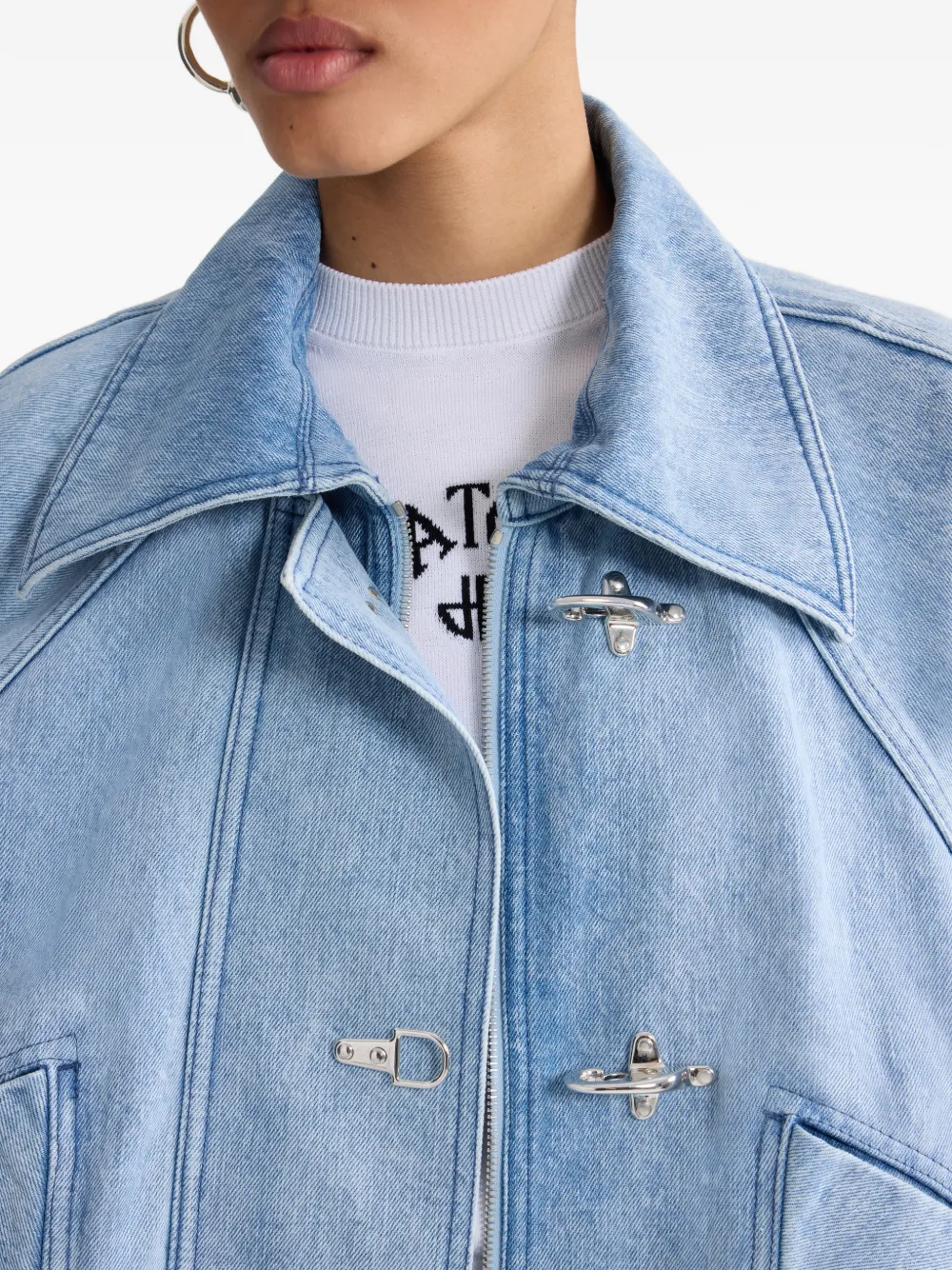 Patou Cropped jack Blauw