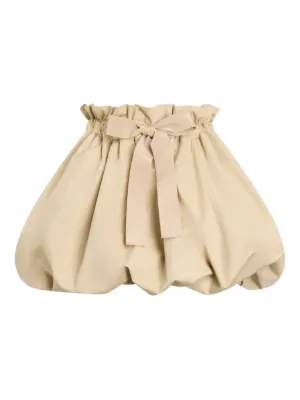 patou ラッフル　ミニスカート　34 ホワイト Patou ラッフル ミニスカート | ニュートラル | FARFETCH JP