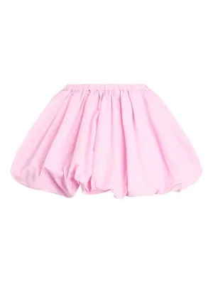 Patou Bubble Mini Skirt | White | FARFETCH CA