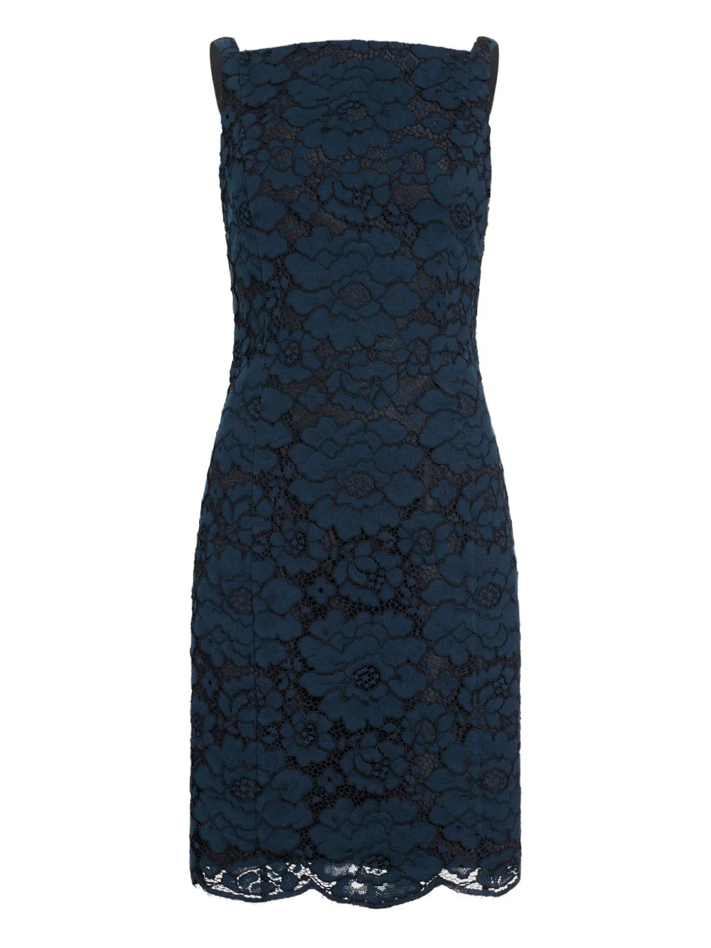 Patou Abito in pizzo a fiori - Blu