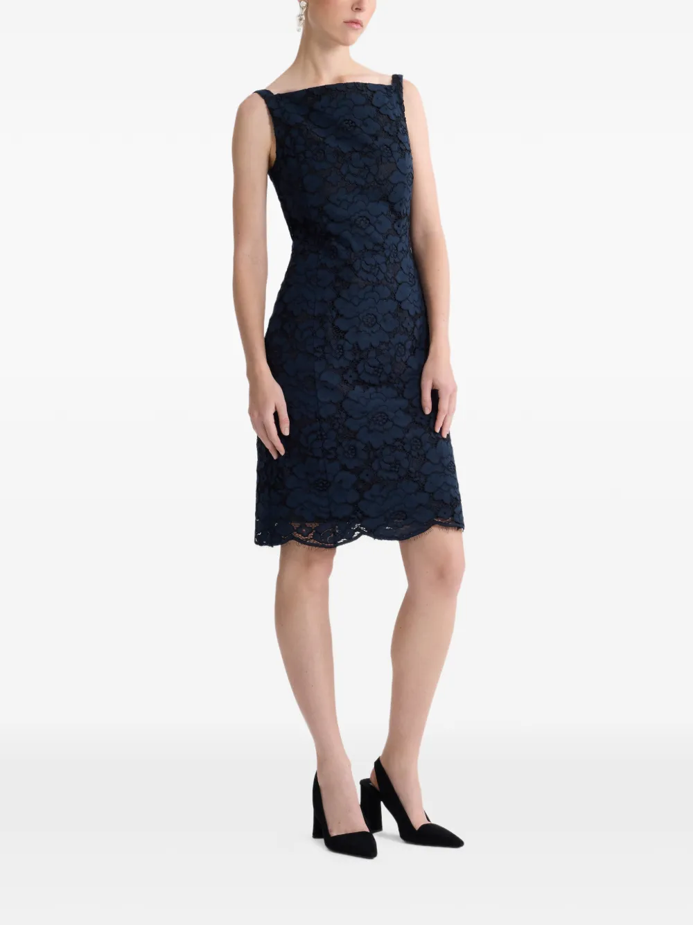 Patou Tulen jurk Blauw
