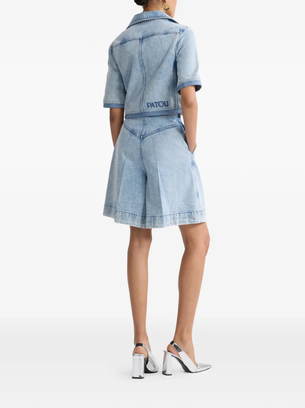 Patou Cropped jack Blauw