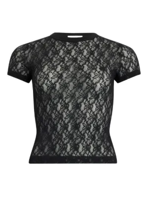 Patou レース Tシャツ | ブラック | FARFETCH JP
