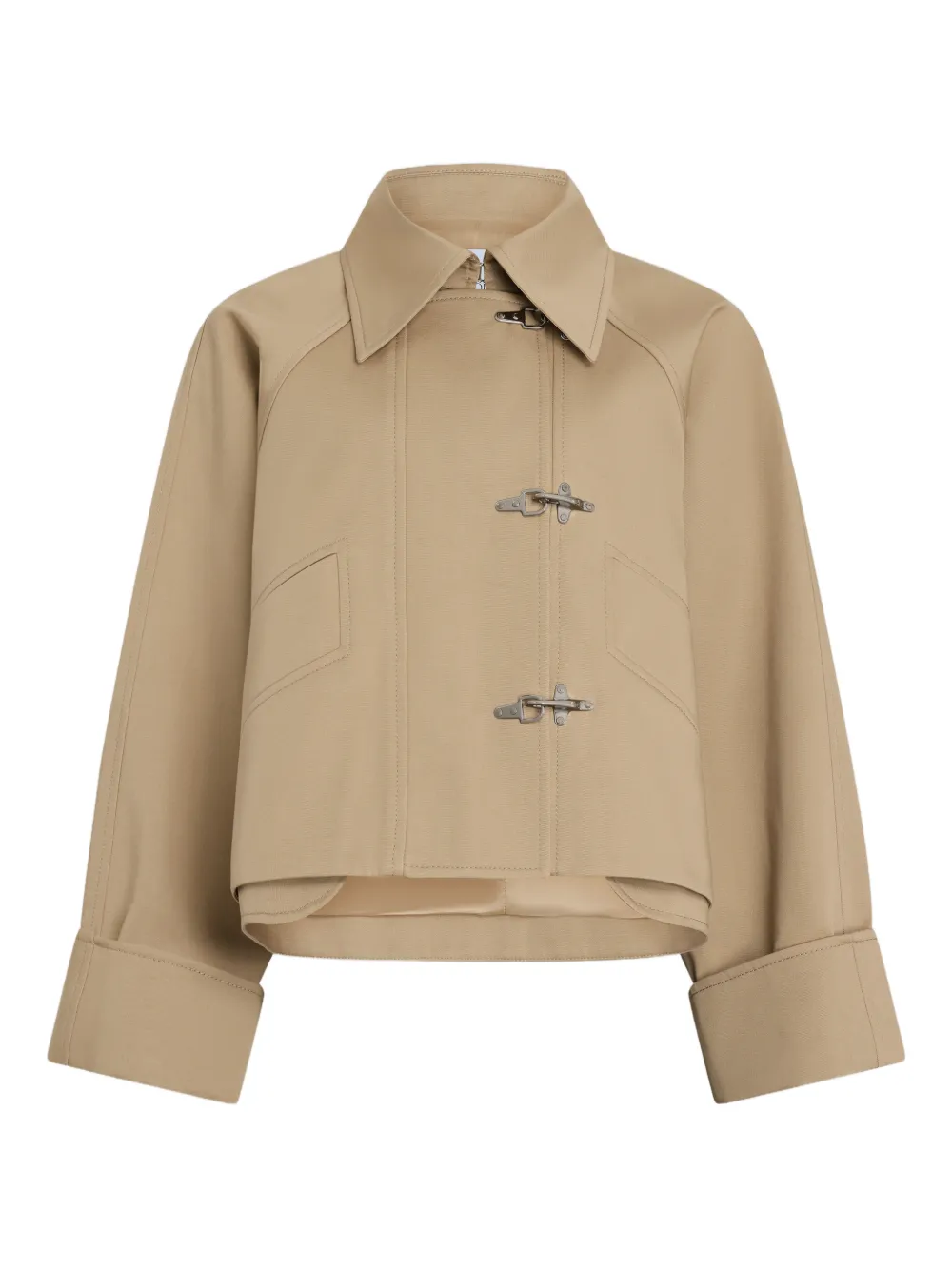 Patou Giacca crop oversize - Toni neutri