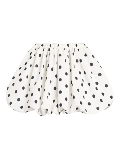 Patou falda corta con diseño acampanado