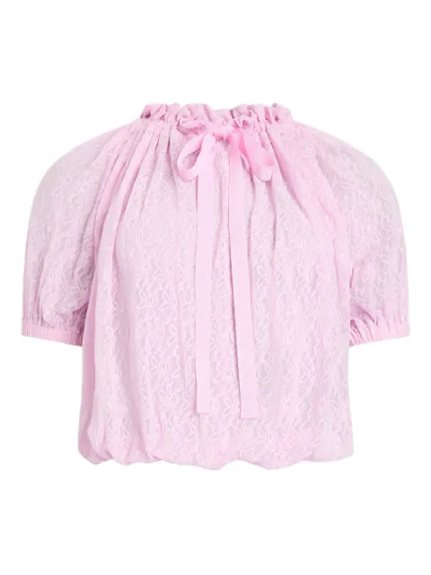 Patou blusa con encaje