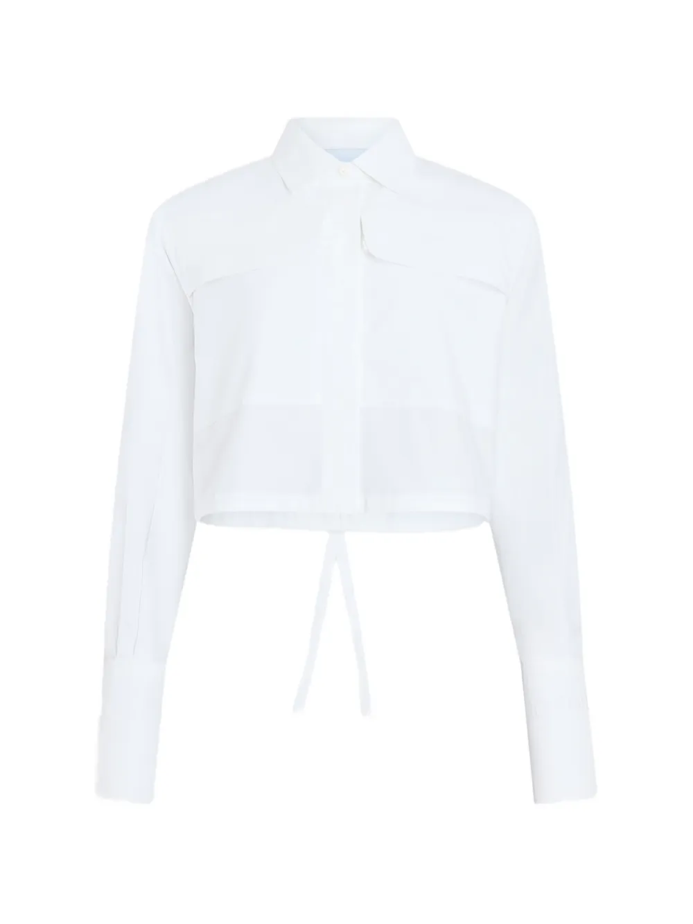 Patou cropped safari shirt - Weiß