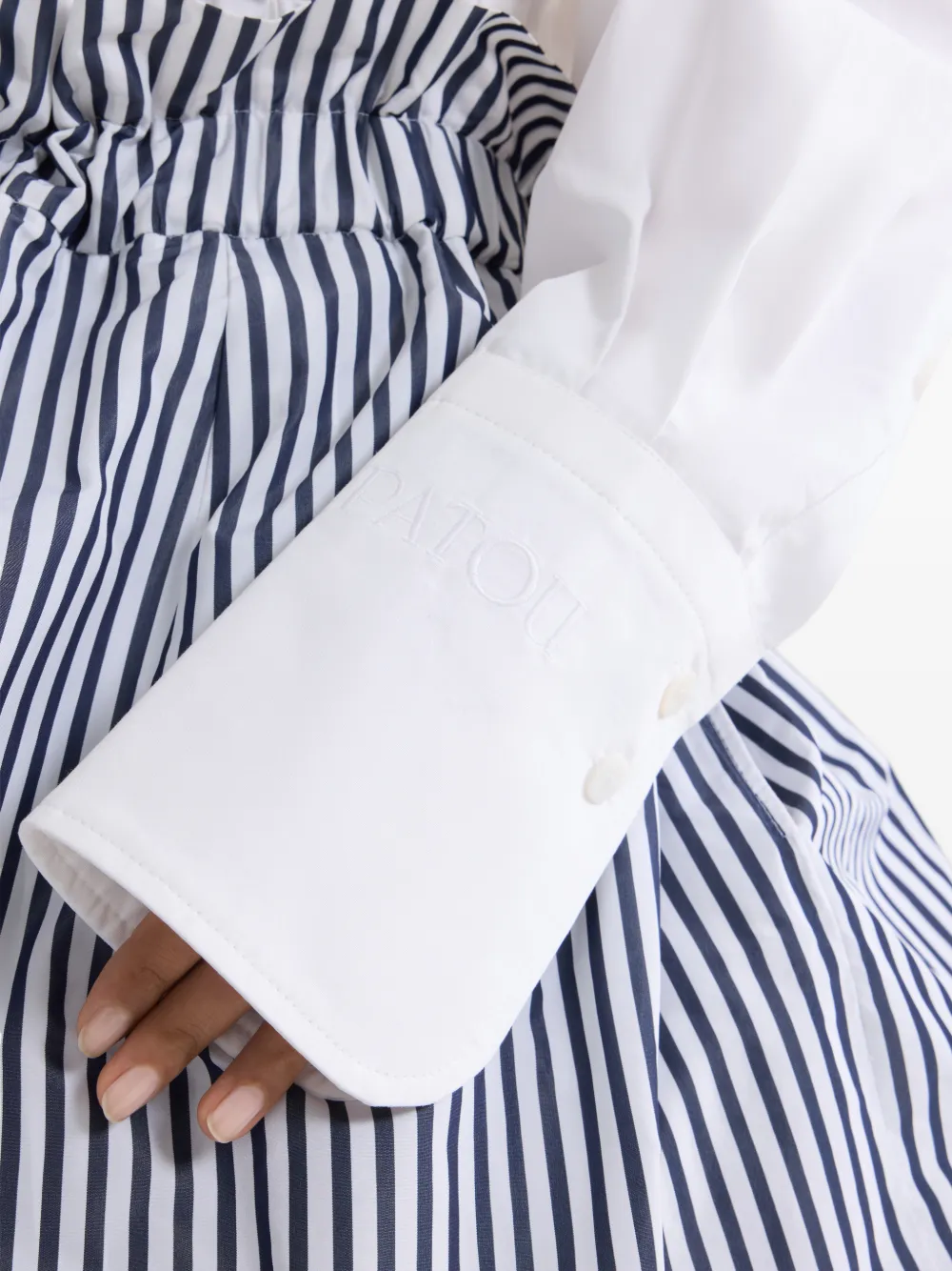 Patou Cropped blouse Wit