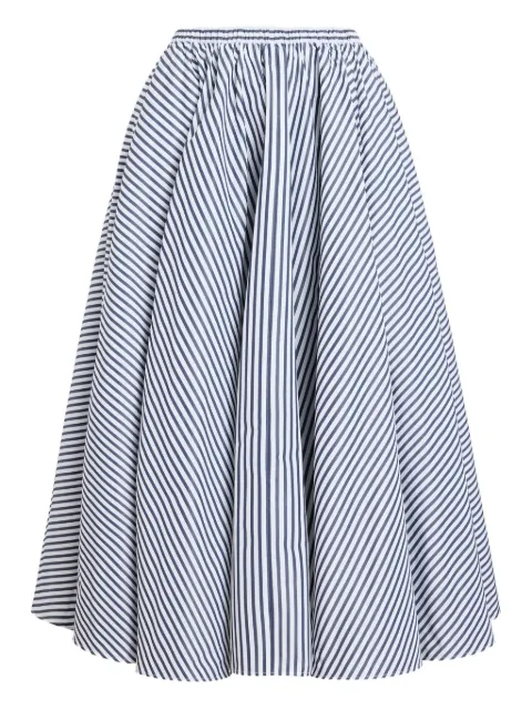 Patou falda midi con pretina elástica