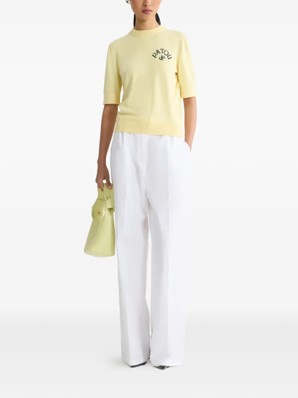 Bow Short-Sleeved Top