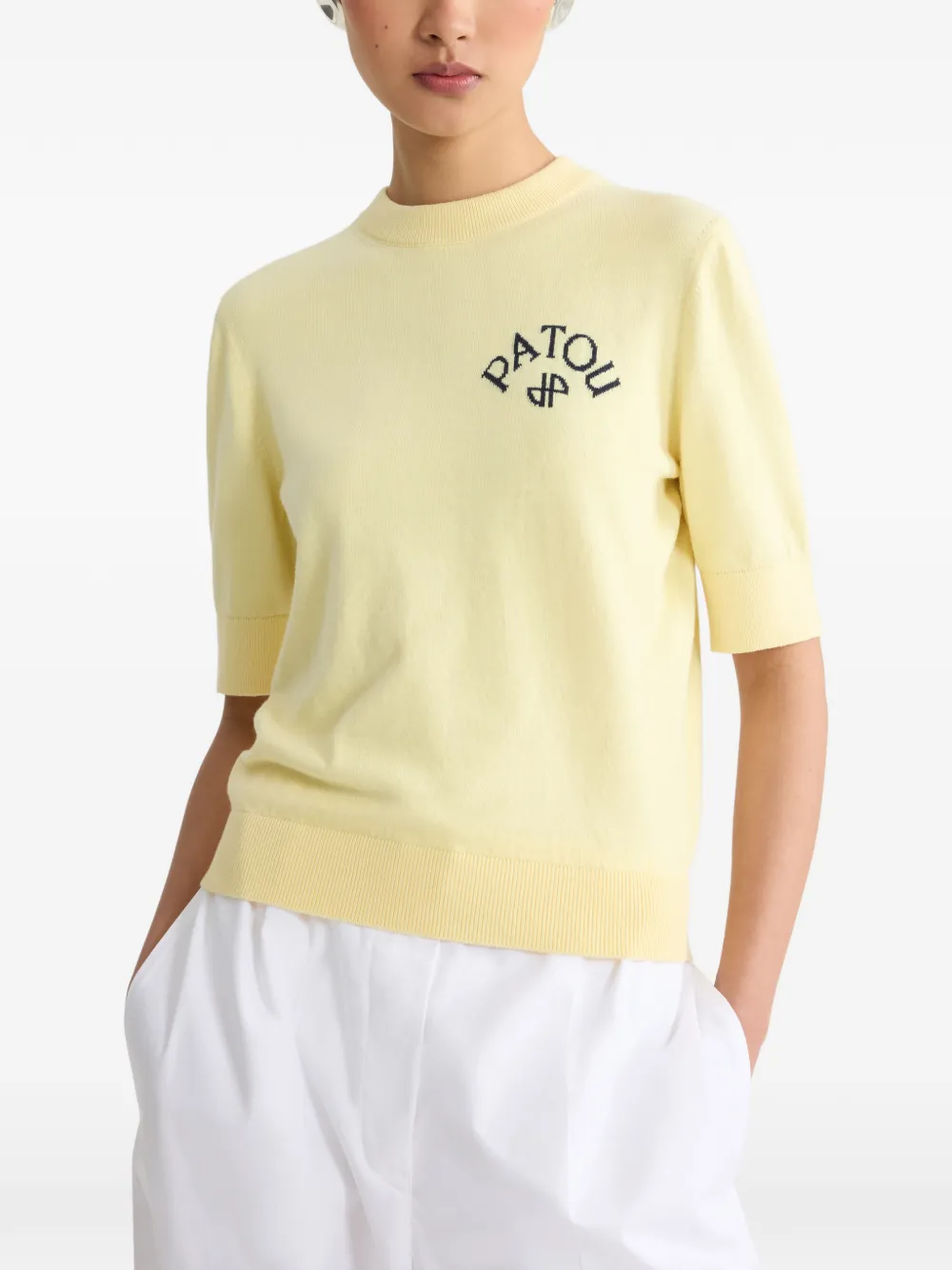 Bow Short-Sleeved Top