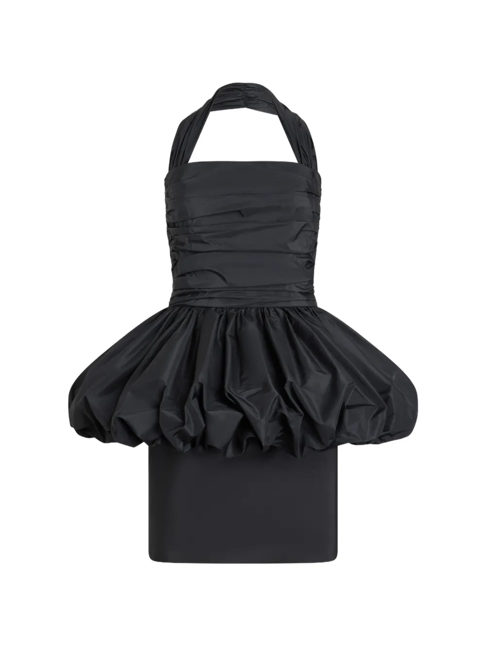 Patou Abito corto con fiocco - Nero