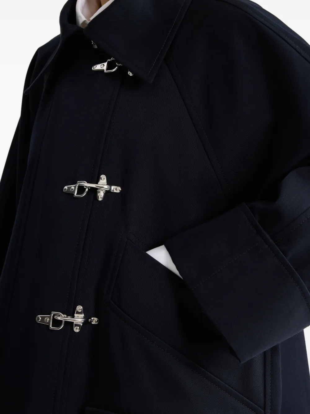 Patou Oversized parka Blauw