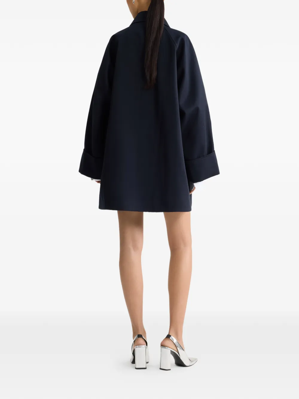  Patou Oversized Toggle Parka - Blue 