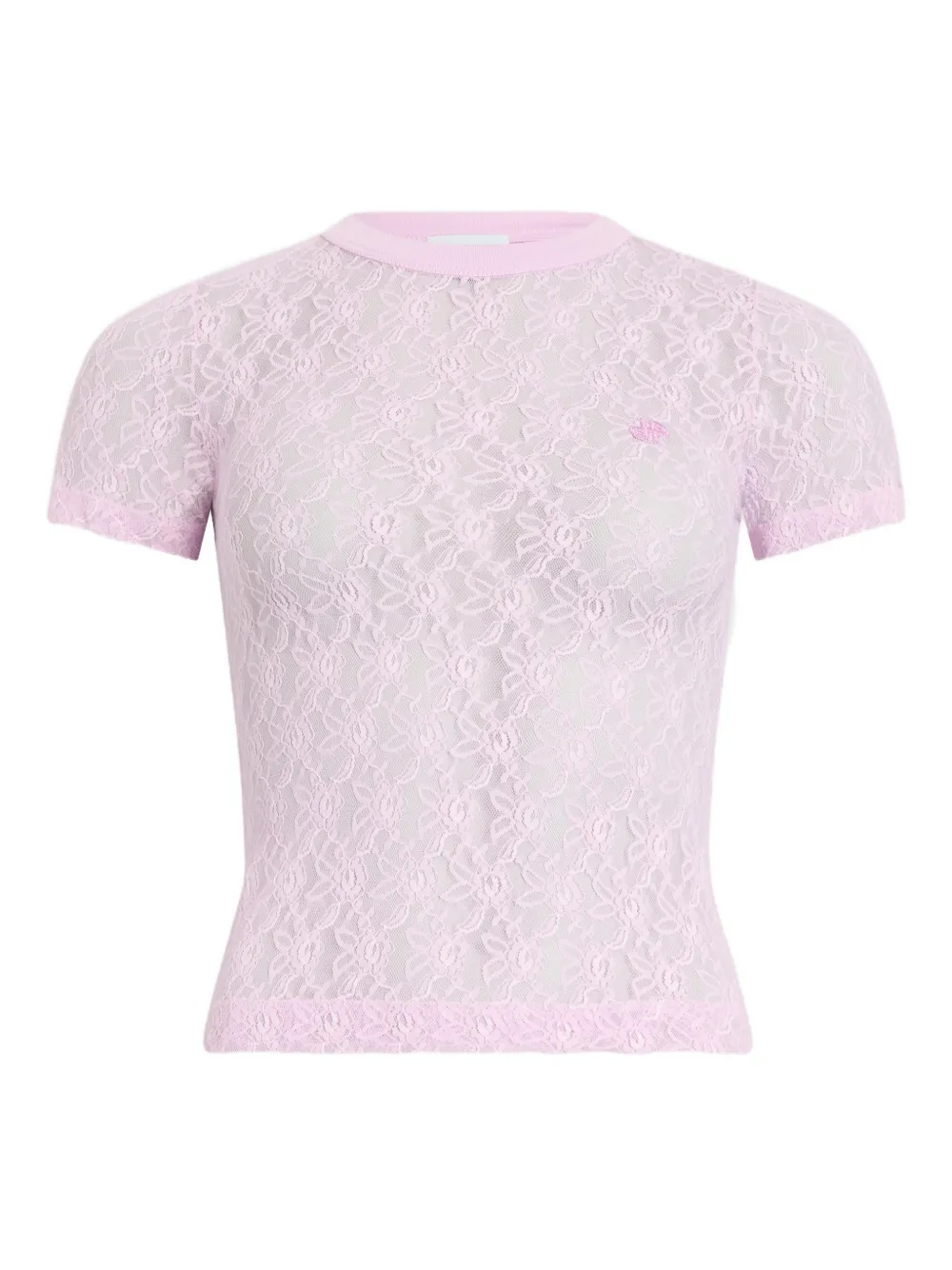 Patou T-shirt in pizzo - Rosa