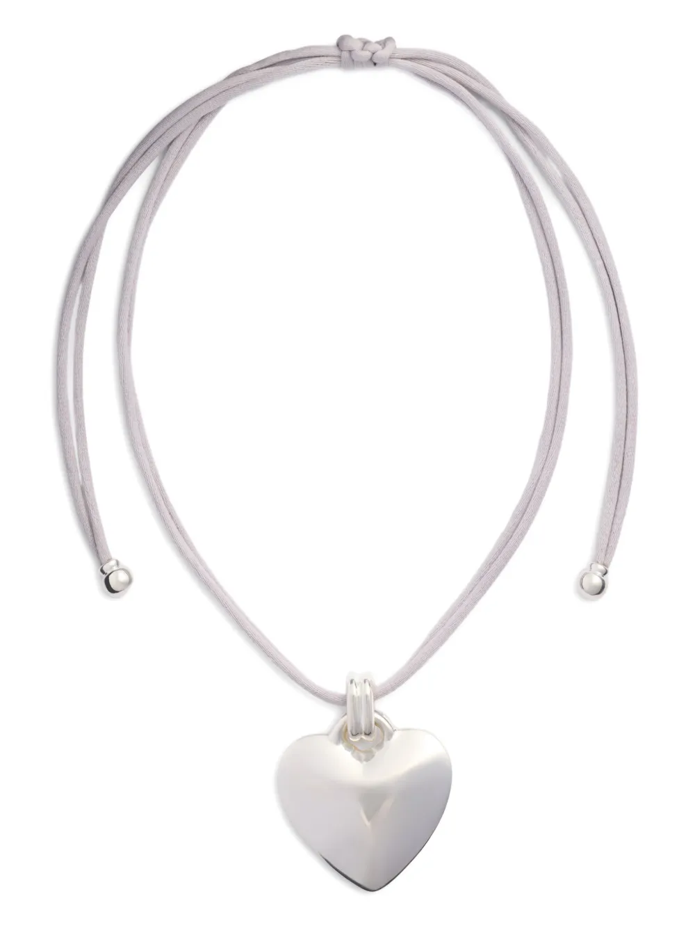 Patou Collana Heart con coulisse - Argento