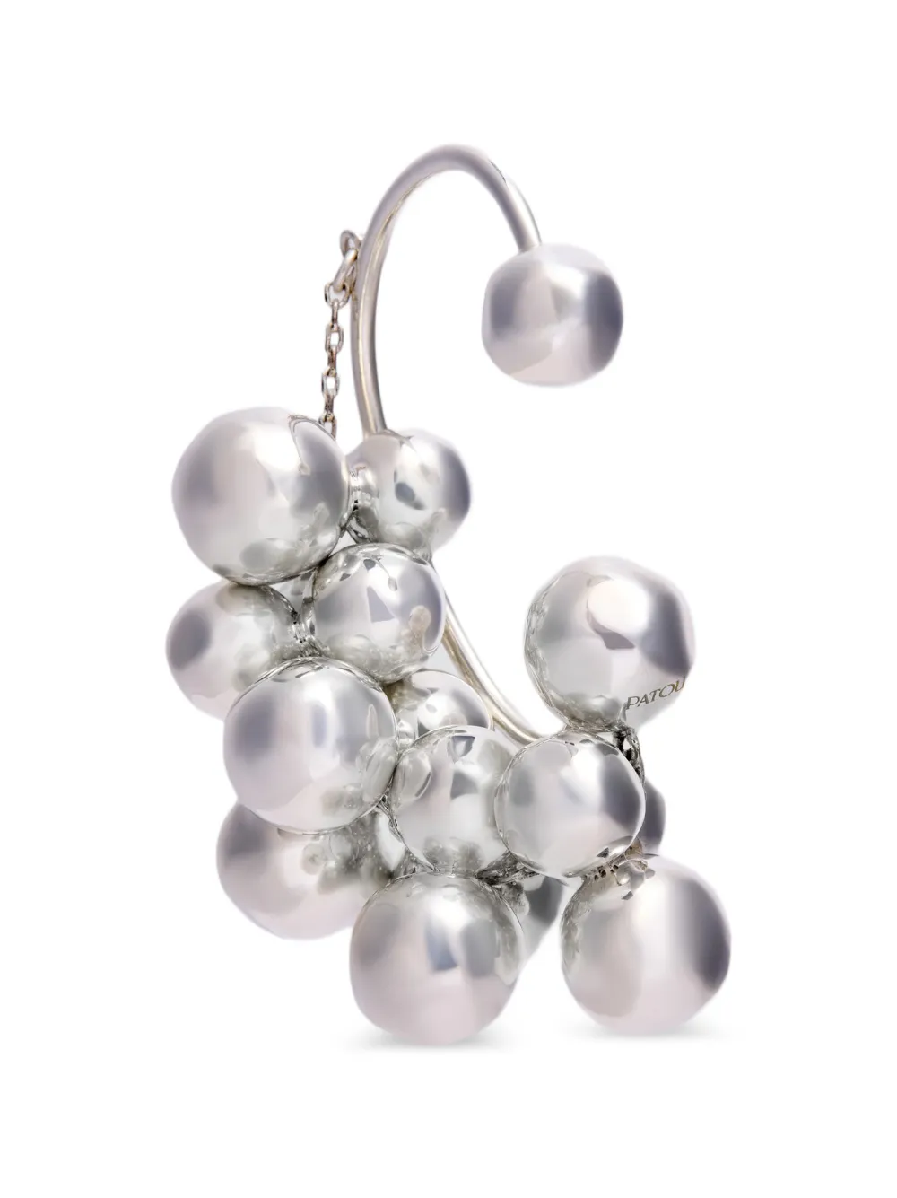 Patou Ear cuff Mercury - Argento